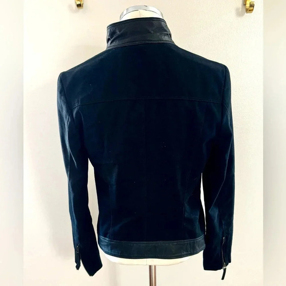 Lucky Brand Leather Moto Jacket - Picture 5 of 6